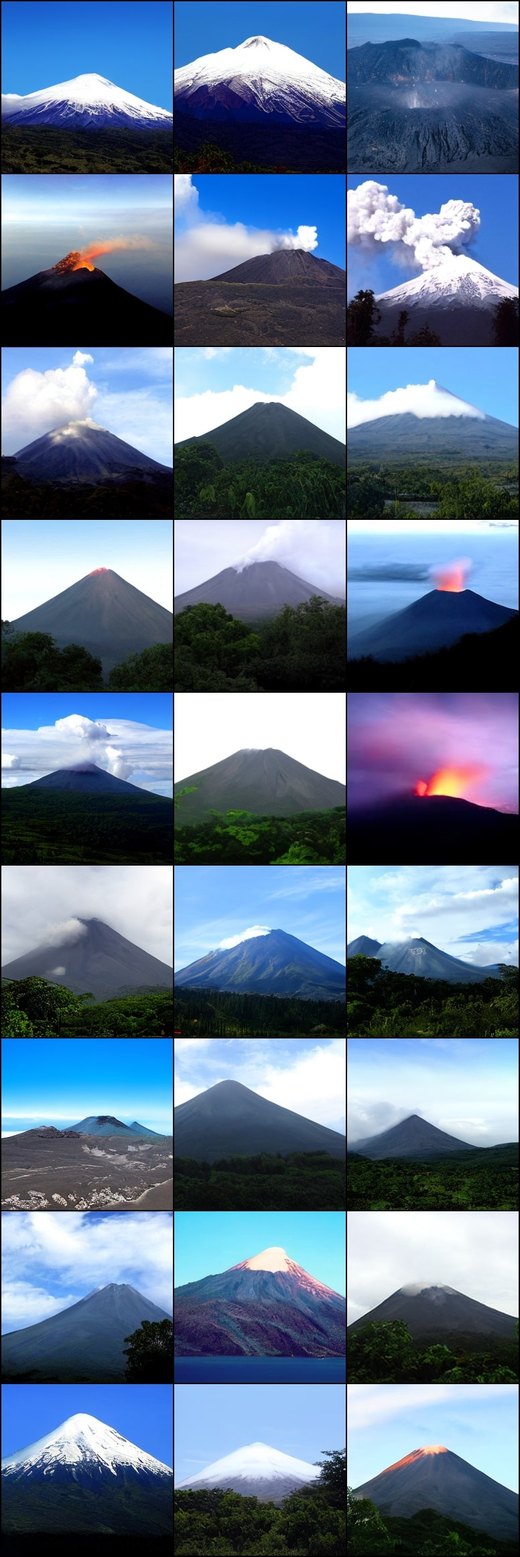 Volcano samples